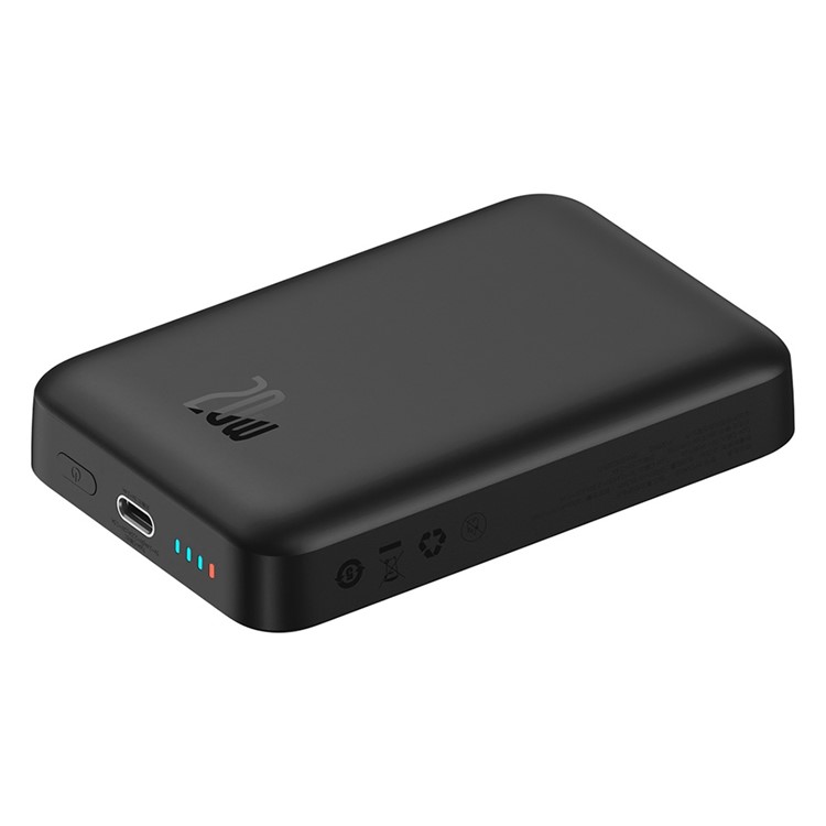 Baseus magnetic charging wireless power-bank 6000mah 20W
