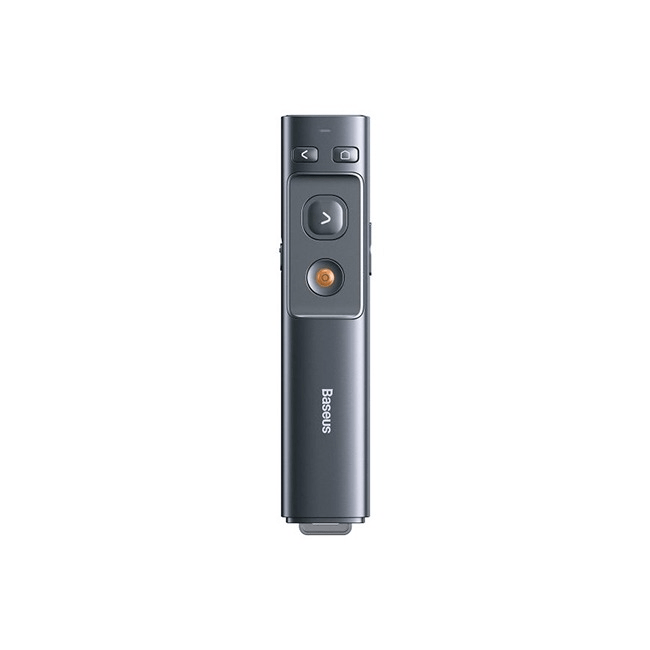 Baseus Orange Dot Wireless Presenter with Laser Pointer & USB/Type-C Bluetooth Receiver