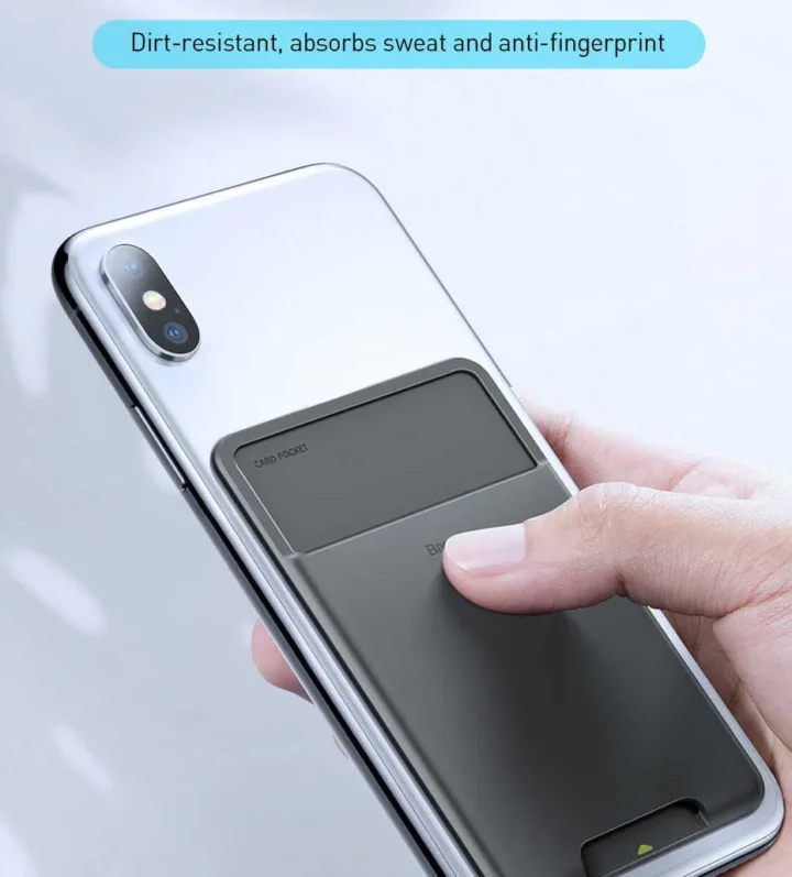 Baseus Back Stick Silicone Card Sticker – globaldeals.lk