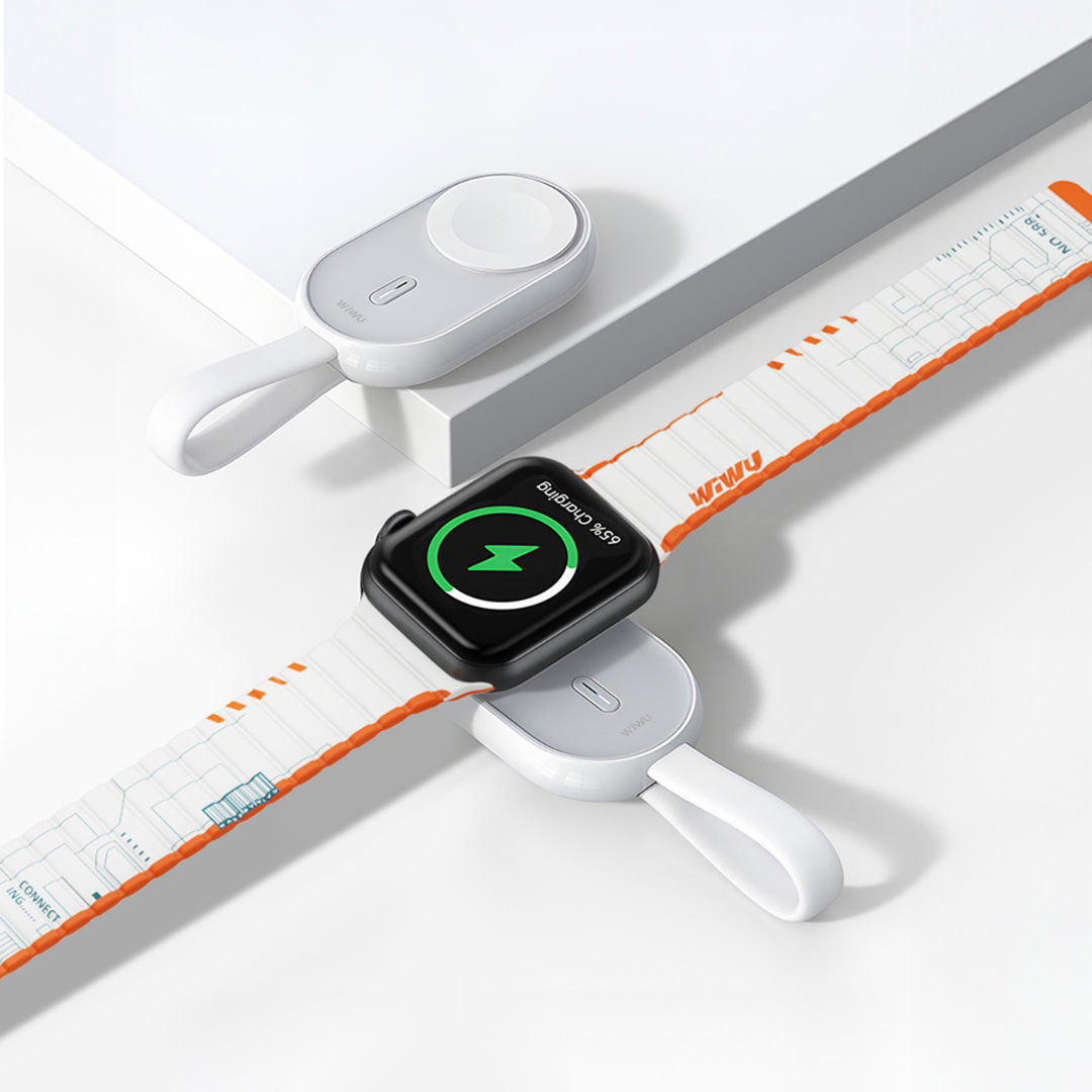 WIWU ARK 2 in 1 Apple Watch Charger Power Bank 1200mAh